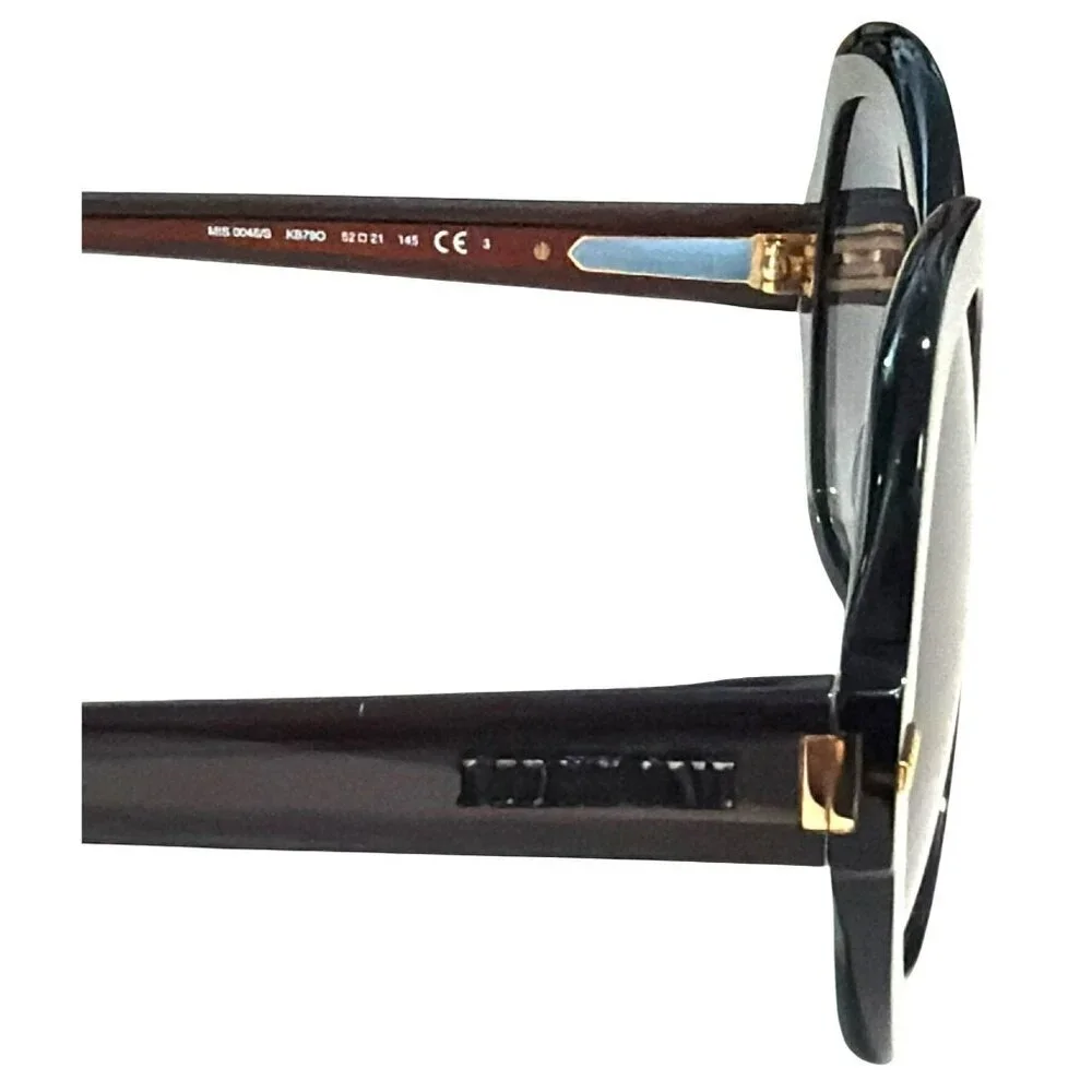 Missoni Oversized Black Acetate Gradient Lens Sunglasses New with case